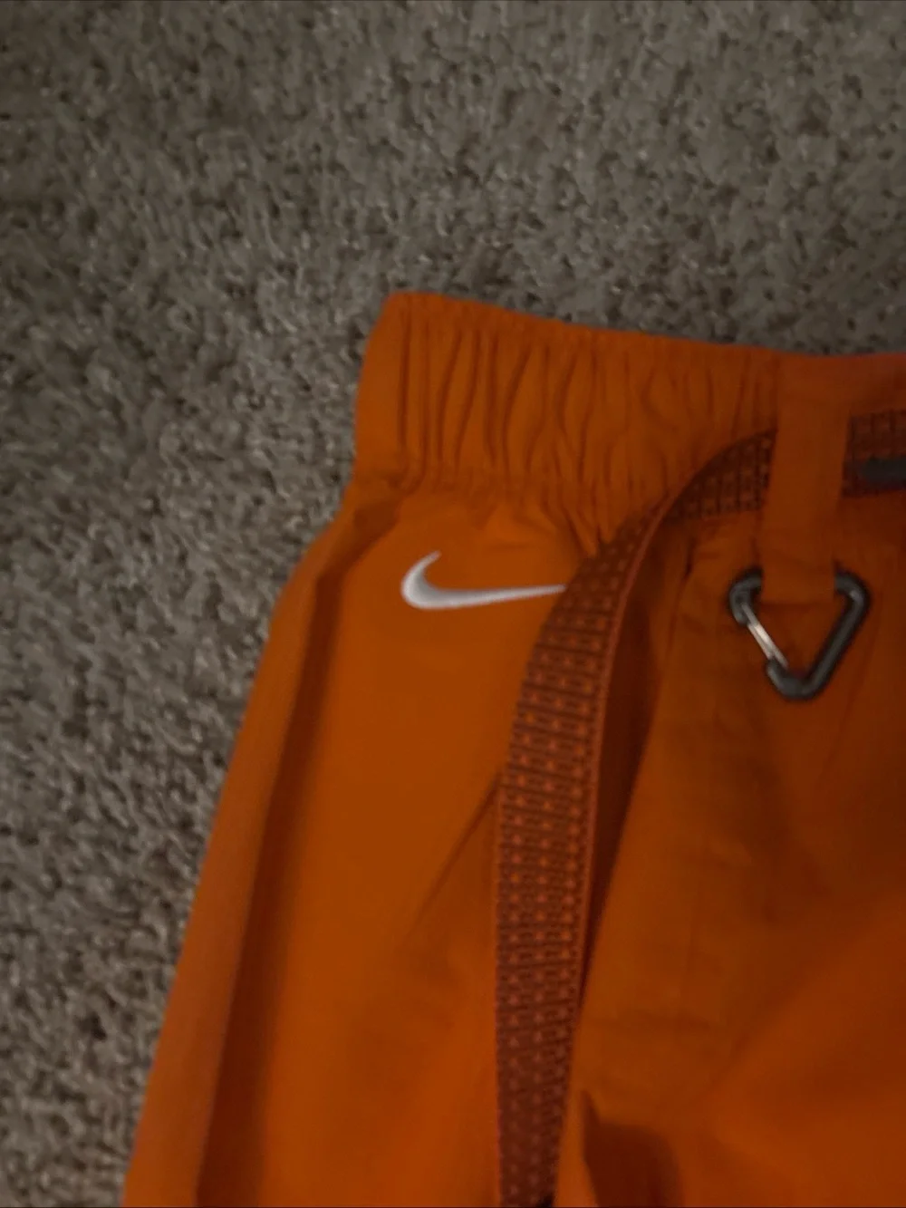 Nike Orange ACG Drawstring Skirt